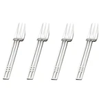 Sasaki Windows 18/8 Stainless Steel 7 1/4" Salad Fork (set Of Four). Fixed Price $89.99.