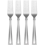 Oneida Butler 4 Dinner Forks Set Flatware, 18/0 Stainless Steel Silverware. Fixed Price $12.84.