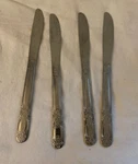 Stanley Roberts Verona Modern Solid Knives Stainless Flatware Set Of 4. Fixed Price $8.00.