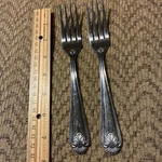 2 Walco Stainless Fork Plume WC05. Fixed Price $24.49.