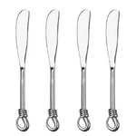 Gourmet Settings Twist 18/10 Stainless Steel Spreader (set Of Four). Fixed Price $27.99.
