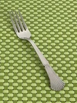 Michael Lloyd MLL3 Stainless Dinner Fork Ribbed Glossy Flatware - 7 1/2". Fixed Price $11.89.