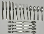 Oneida Anderson 20 Piece Casual Flatware Set, Service For 4. Fixed Price $39.99.