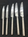 Cambridge Tripoli Ii Sand New French Solid Knives 5/8 Frost Handle Dots. Fixed Price $14.99.