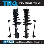 Trq 4 Piece Rear Complete Strut Assembly & Sway Bar Link Set Kit For Highlander. Fixed Price $229.95.