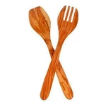 Eddington Italian Olive Wood Salad Server, Handcrafted Europe, 2-PIECE Set.... Fixed Price $30.34.