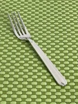 Fortessa Metropolitan Stainless Salad Fork 18/10 Glossy Ribbed Flatware. Fixed Price $12.95.