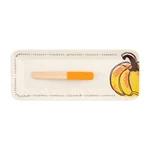 Mud Pie Home Pumpkin Autumn Melamine Hostess Serving Tray And Tong Set. Fixed Price $19.99.