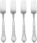Satinique Set Of 4 Dinner Forks. Fixed Price $55.99.
