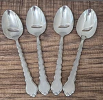 Oneida Cello Set Of 4 Teaspoons Community Stainless Steel Brushed Flatware 6". Fixed Price $25.85.