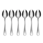 Oneida Flatware Flight, Teaspoons, Stainless Steel, Set Of 6. Fixed Price $25.80.