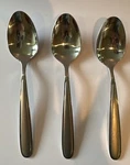 Teaspoons Oneida Peninsula Castle Jordan Laura Frost Center Glossy Edge 6 3/8". Fixed Price $9.99.