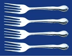 Oneida Melinda Northland Japan Stainless Flatware -- Set Of 4 Salad Forks. Fixed Price $11.69.