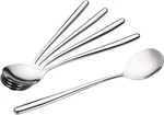 Miupoo Korean Soup Spoons Stainless Steel Long 7.8X1.6 Inches, Bright Silver. Fixed Price $17.43.