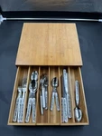 Vintage Portmeirion Japan Floral Silverware Set. Fixed Price $99.99.
