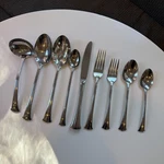 Gorham Trilogy Stainless 18/8 Design Studios Glossy Silverware Choice Flatware. Fixed Price $34.99.