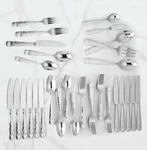 Lenox Eastwood 65 Piece Stainless Steel Flatware Set, Service For 12 - New. Fixed Price $179.95.