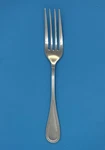 Gourmet Settings GON23 Glossy Stainless Flatware Outline Edge Dinner Fork 8-3/8". Fixed Price $8.49.