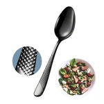 Xideman 12-PIECE Premium Hammered Teaspoons Set (6.7 Inch), 18/10 Black. Fixed Price $44.22.