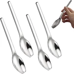 Miupoo Square Head Rhombus Stainless Steel Spoon,deepened Long Handle Silver. Fixed Price $24.84.
