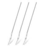 Set Of 3 Long Handle Fruit Forks, 8.7 Inch Round Solid Picks For.... Fixed Price $11.81.