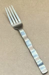 Cooks Club CCF3 Stainless Large Meat Serving Fork 7/8" Ripples Waves. Fixed Price $12.95.