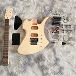 Unfinished Mockingbird Electric Guitar Kit Quited Maple Top All Hardware Includ. Fixed Price $179.99.