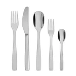 Alessi Cutlery Set, 5 Pcs, Stainless Steel. Fixed Price $96.00.