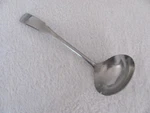 Continental CSS14 Fiddle Shape-stainless Japan- 7 5/8" Gravy Ladle. Fixed Price $23.79.