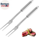 Stainless Steel Meat Forks 13 Inch, 2 Pieces Large Two-prong Cooking. Fixed Price $19.14.