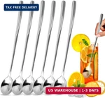Ninsula 9.5-INCH Long Spoon, Ice Tea Spoons For Cream, Coffee, Cocktail, Sta. Fixed Price $13.98.