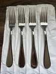 4-PC. Mikasa Bravo Dinner Fork 8-3/8" Stainless Steel 18/10 Glossy Set Of New!. Fixed Price $28.85.