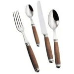 Alain Saint Joanis Aloes Natual Wood 5 Piece Place Setting. Fixed Price $330.00.