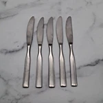 Ekco Silver Knife Stainless Steel Modern Solid Replacement Flatware Lot Of 5. Fixed Price $19.99.