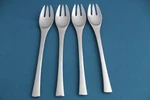 Dansk Odin Germany Dinner Forks (set Of 4) Satin Stainless 7/8". Fixed Price $164.99.