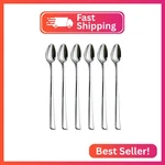 Hissf Iced Tea Spoons, 18/10 Stainless Steel Stirring Spoon, Set Of 6 PIECES-7.9. Fixed Price $12.70.