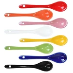 Yuauy 8 Porcelain Egg Spoons Ceramic 4.7 Inch, Muti-color. Fixed Price $13.35.
