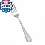 Winco Pearl 8" Stainless-steel Dinner Fork Heavyweight 12-PACK. Fixed Price $43.60.