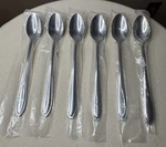 Set Of 6 New Lenox Stainless 18/10 Flatware Cantera Iced Tea Spoons. Fixed Price $26.50.