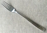 1 Dinner Fork Zwilling Henckels Lani Stainless 7/8" Glossy Center Ridge Flat. Fixed Price $10.99.
