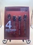 Gourmet Settings (gs) Silver Tear 18/10 Stainless Minispoon (set Of Four). Fixed Price $22.99.
