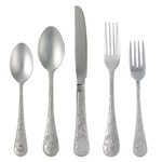 River's Edge Products Flatware Set 20-PC Ss. Fixed Price $59.99.