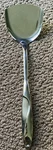 Zulay Kitchen Silvery Steel Spatula Pancake Turner Serving Piece 14" Mod Design. Fixed Price $13.99.