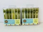 Mini Cocktail Forks 48 Party Ware Plastic 4" Avocado Green New Old Stock Vintage. Fixed Price $9.99.