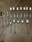 15 Pcs Orleans Silver Stainless Japan Flatware ORL42 Spoons Knives. Fixed Price $54.99.