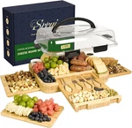Charcuterie Board Gift Set With Lid, Utensils & Bowls - Perfect For Parties!. Fixed Price $93.99.