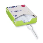 Dixie Plastic Cutlery, Heavyweight Spoon, White, 100/BOX. Fixed Price $16.72.