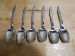 INS16 Superior Stainless Usa 3 Stars Handle Place Oval Soup Spoons 7054. Fixed Price $9.99.