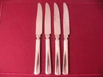 Set Of Martha Stewart Stainless Empire Dinner Knives Knife 9 1/4". Fixed Price $38.04.