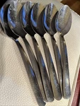 Set Of 6 Tramontina Brazil 733 Stainless Tablespoons Flatware. Fixed Price $7.20.